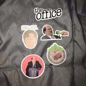 The Office Stickers 5pc